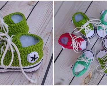 Baby Converse Crochet Pattern