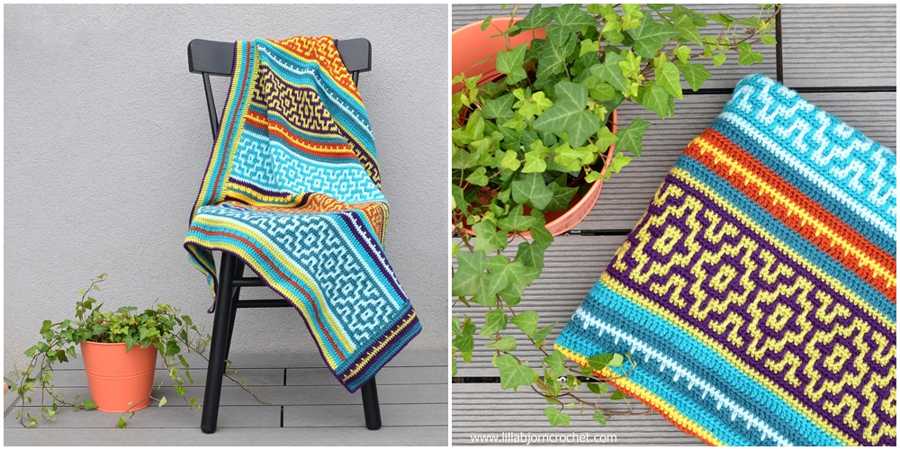 Mosaic Blanket Crochet