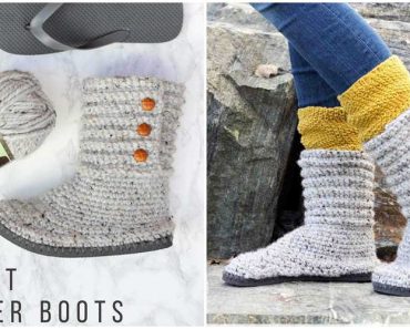 Free Crochet Boots Pattern
