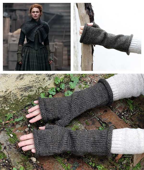 Outlander Fingerless Gloves Free Knitting Pattern