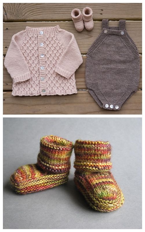 Free Knitting Booties Pattern