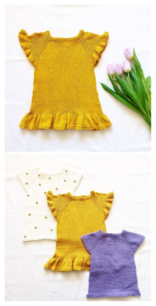 Sommerkjolen Dress Free Knitting Pattern