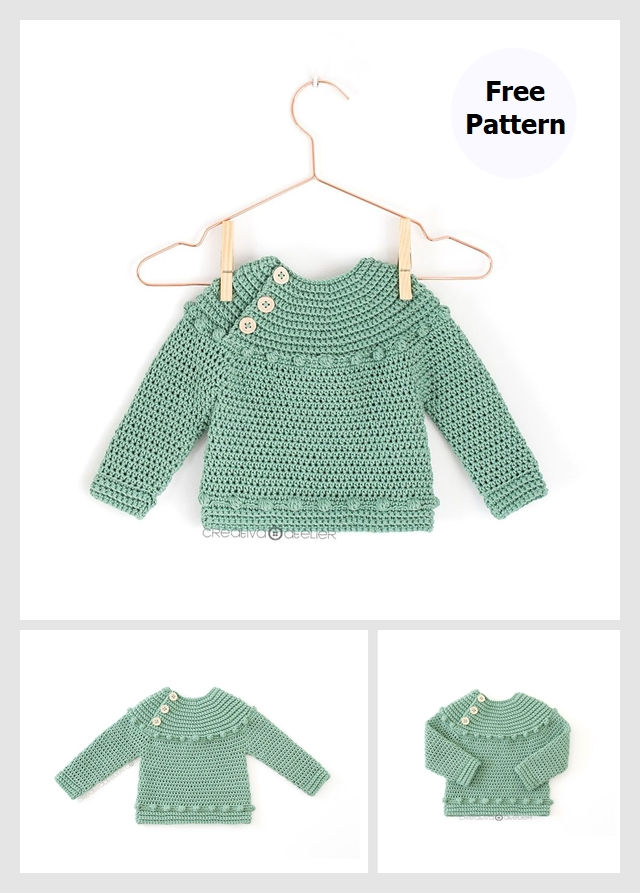 Prehistoric Sweater Free Knitting Pattern