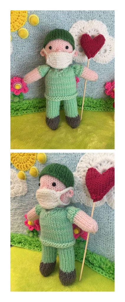 Doctor Dolly Free Knitting Pattern