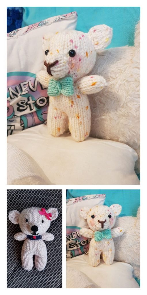 Easy Charity Bear Free Knitting Pattern