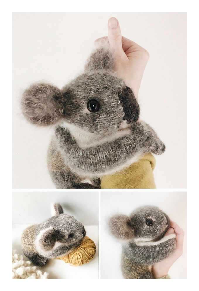 Koala Doll Free Knitting Pattern
