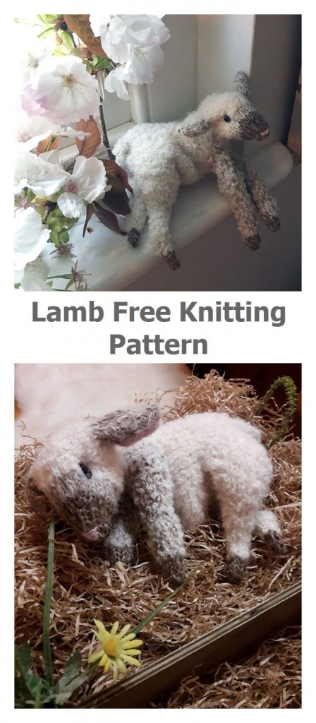 Free Knitting Lamb Pattern