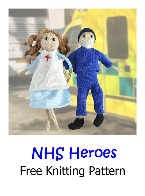 NHS Hereos Free Knitting Pattern