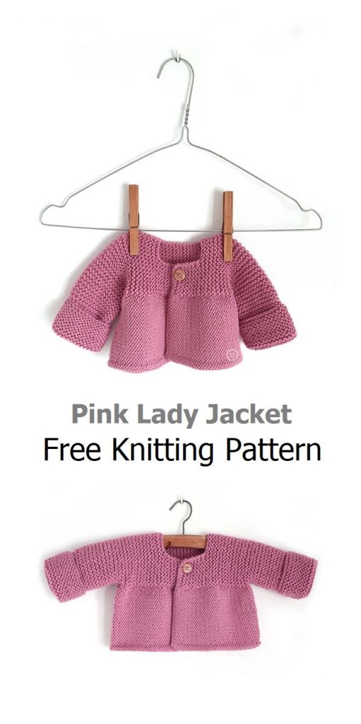 Pink Lady Jacket Free Knitting Pattern