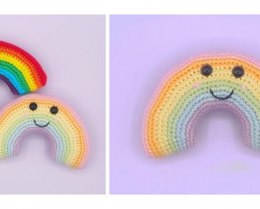 Rowena the Rainbow Free Crochet Pattern