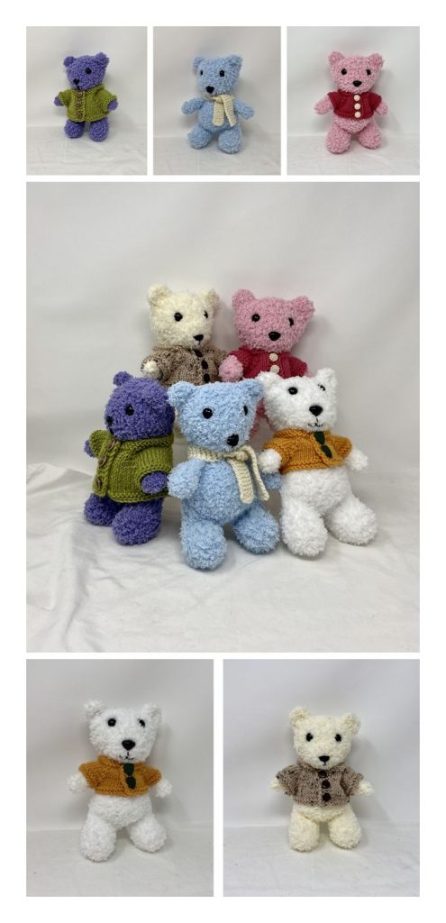 Toy, Bear, Koda Redux Free Knitting Pattern