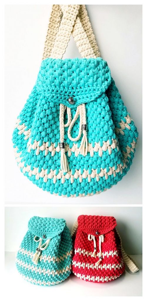 Backpack Free Crochet Pattern