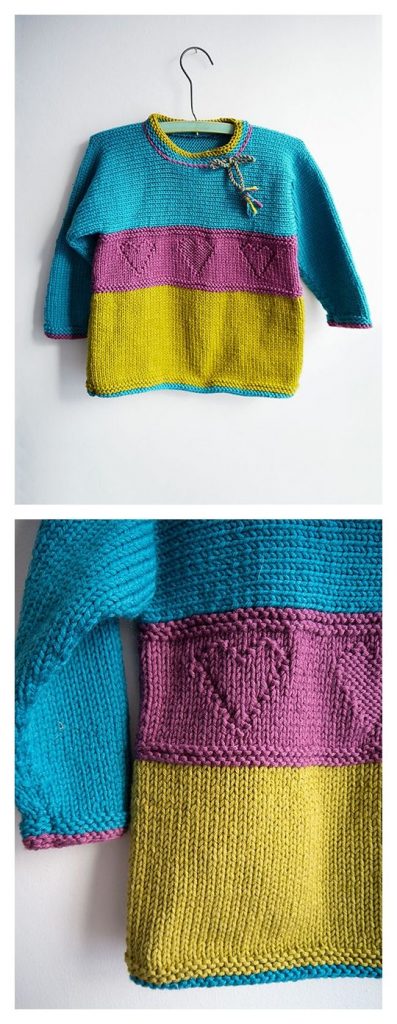 Jo-Jo Pullover Free Knitting Pattern