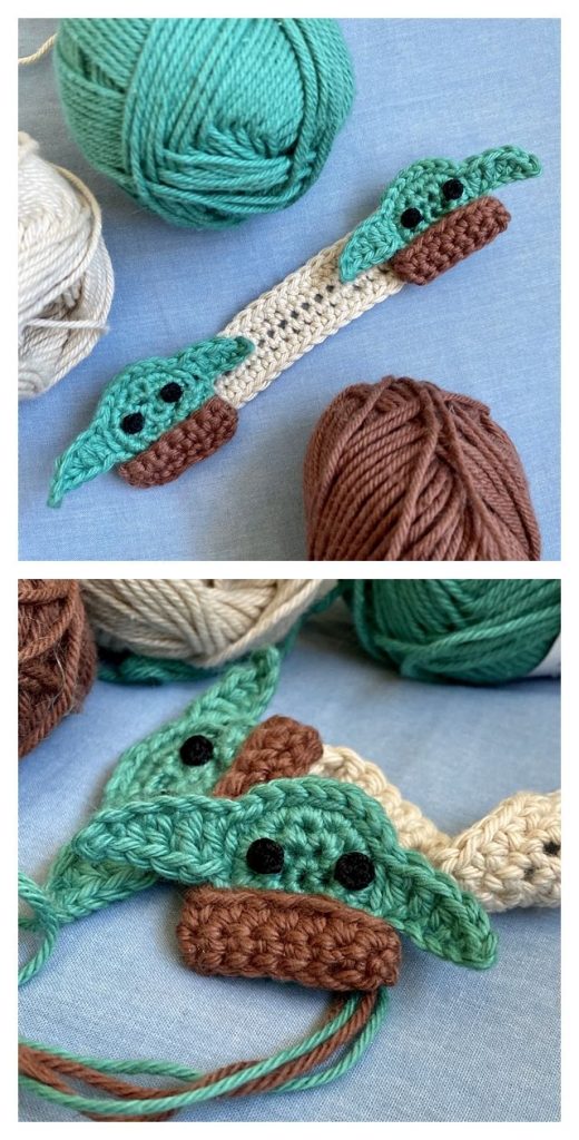 Baby Yoda Ear Saver Free Crochet Pattern