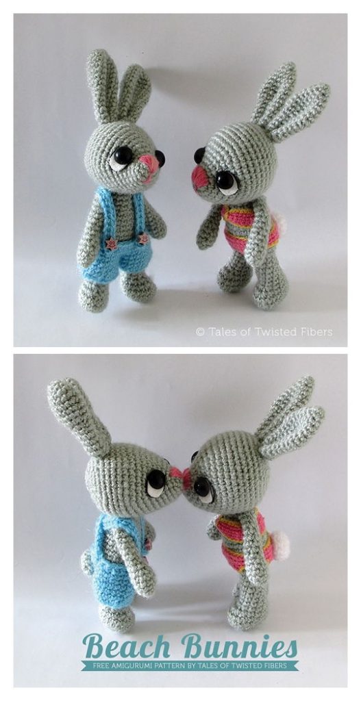 Beach Bunnies Free Crochet Pattern