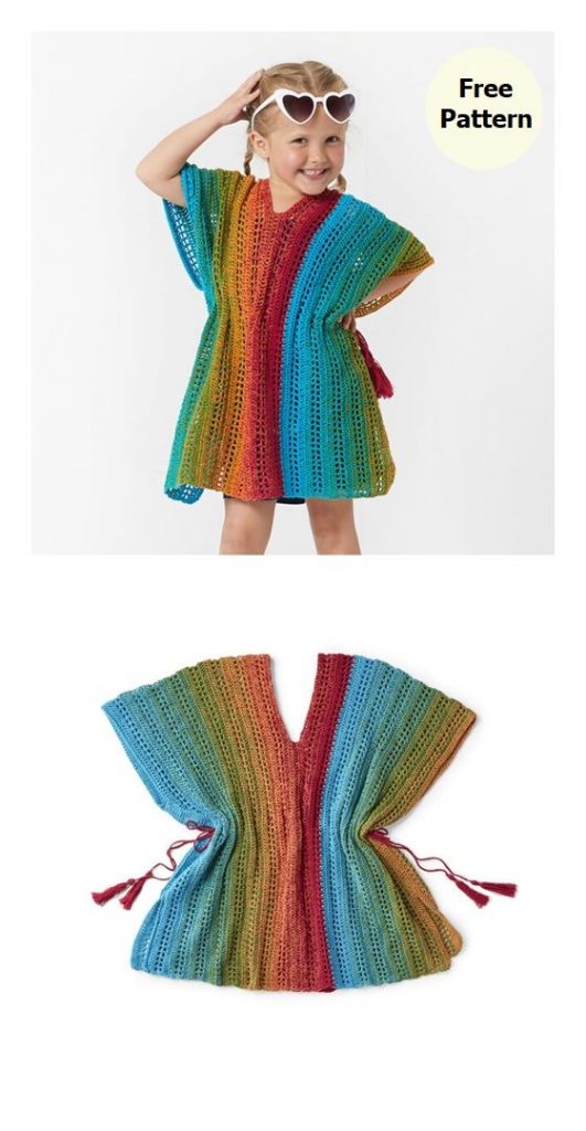 Beach Girl Cover Up Free Crochet Pattern