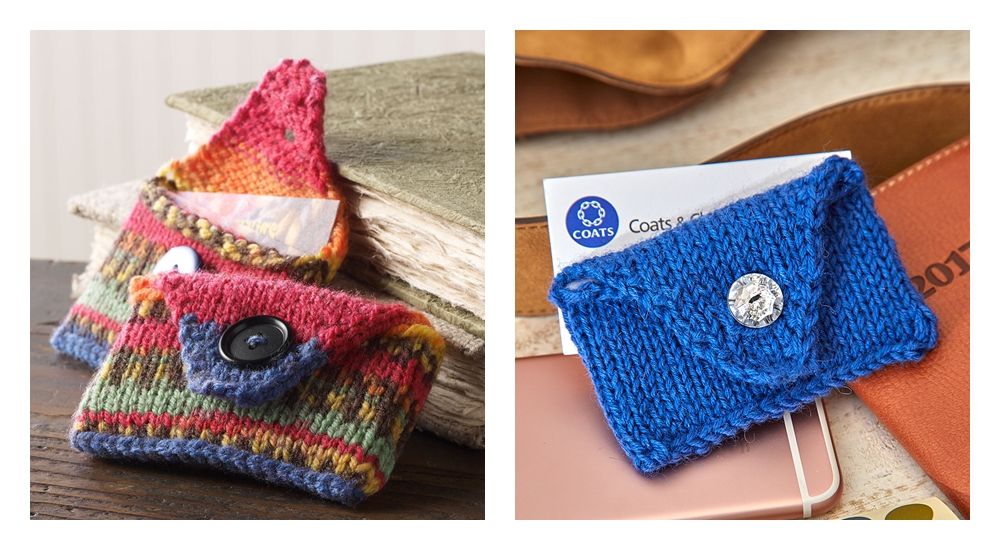 Business Card Case Free Knitting Pattern – Knitting Projects