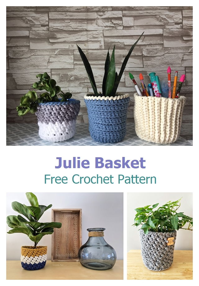 Julie Basket Free Crochet Pattern