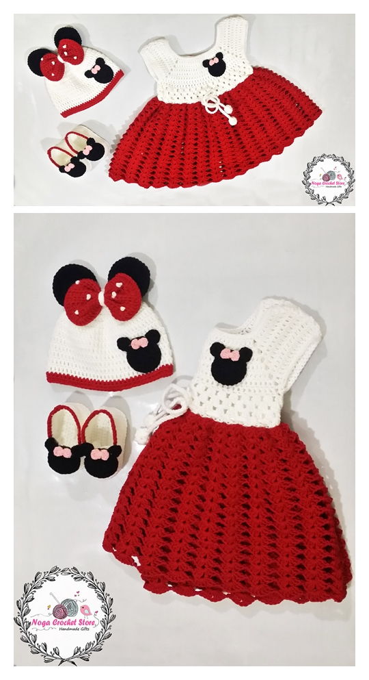 Mickey Mouse Baby Romper Pattern