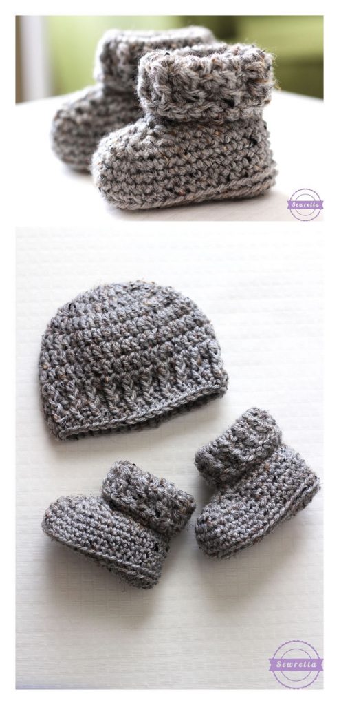 The Parker Baby Booties Pattern