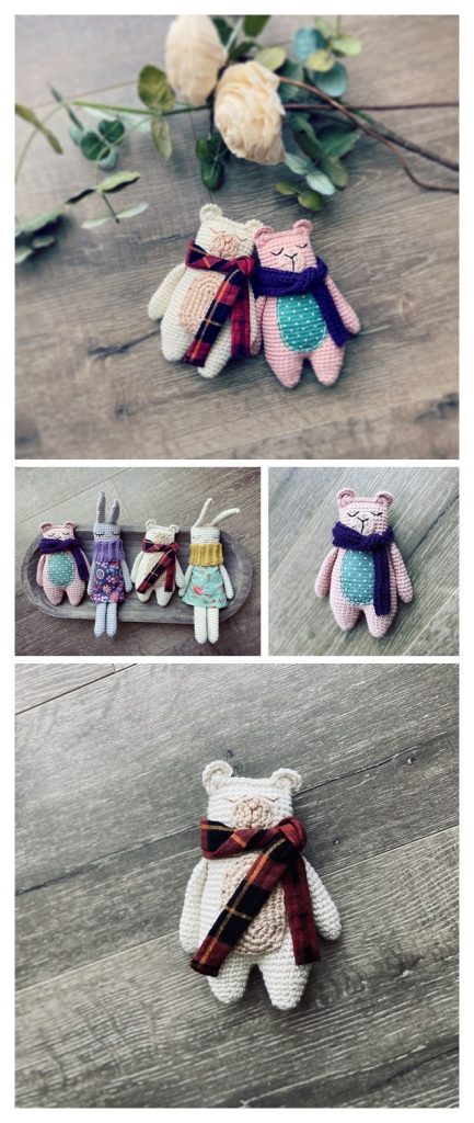 Rag Doll Bear Free Crochet Pattern