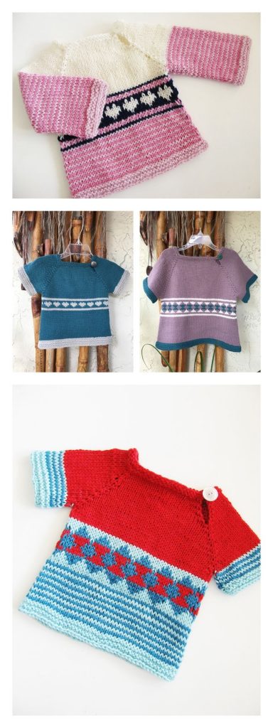 Scrap Sweater Free Knitting Pattern