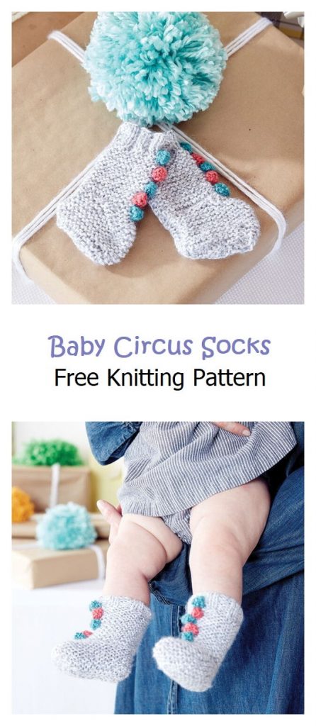 Baby Circus Socks Free Knitting Pattern