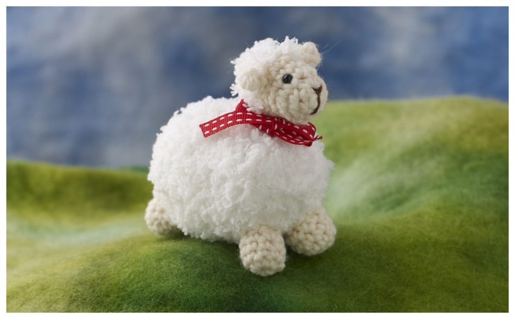 Fleecy Sheep Free Crochet Pattern