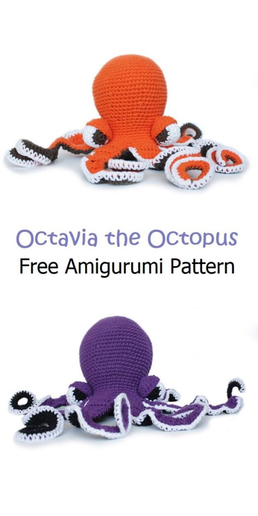 Octavia the Octopus Free Amigurumi Pattern