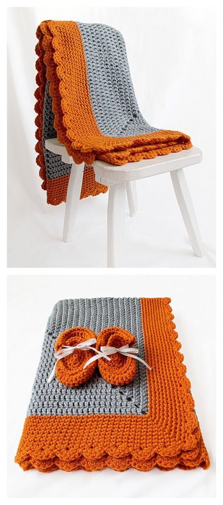 Starburst Baby Blanket Free Crochet Pattern