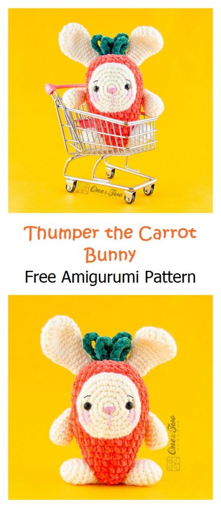 Thumper the Carrot Bunny Pattern