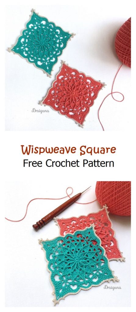 Wispweave Square Free Crochet Pattern