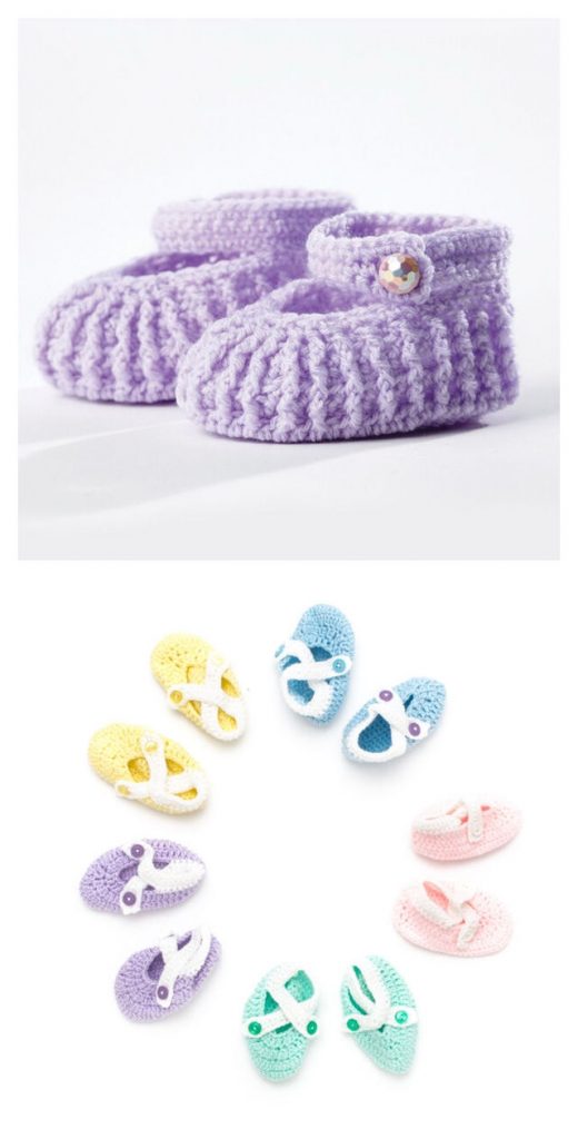 Baby Booties Free Crochet Pattern