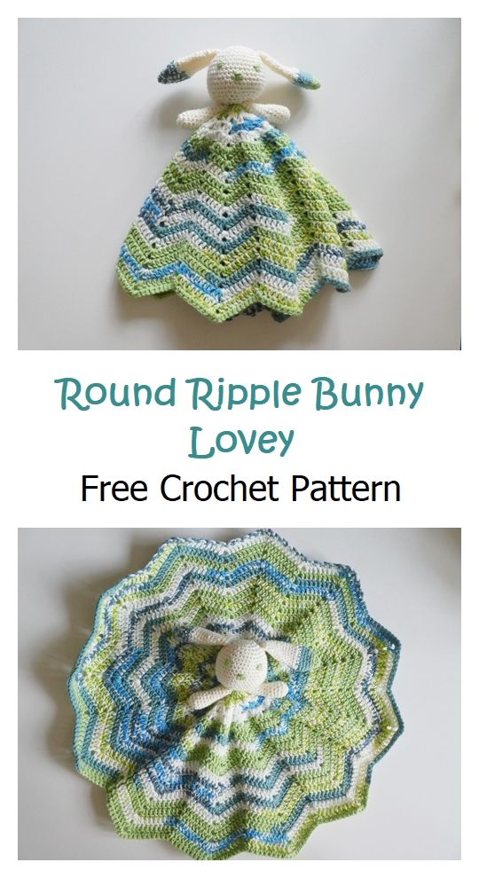 Round Ripple Bunny Lovey Pattern