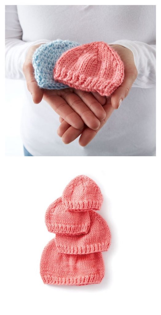 Wee Baby Cap Free Knitting Pattern