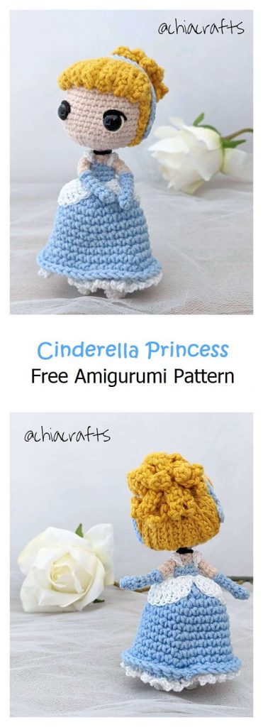 Cinderella Princess Amigurumi Pattern