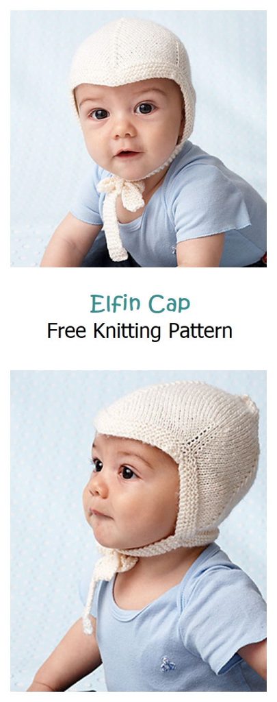 Elfin Cap Free Knitting Pattern