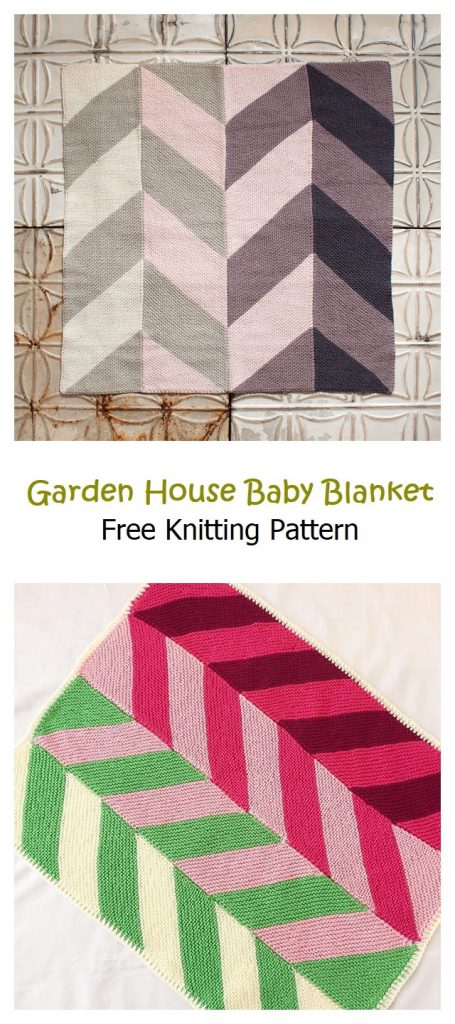 Garden House Baby Blanket Pattern