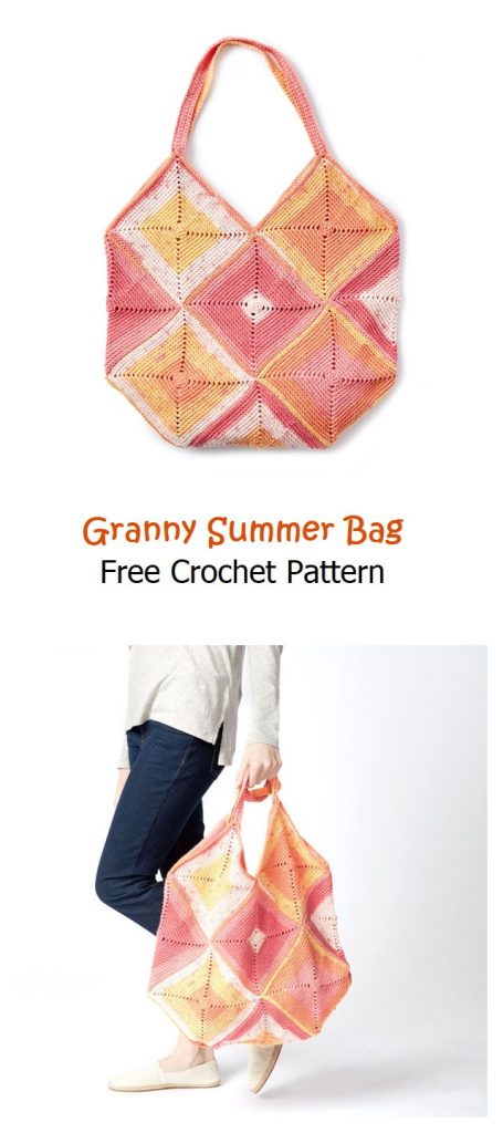 Granny Summer Bag Free Crochet Pattern