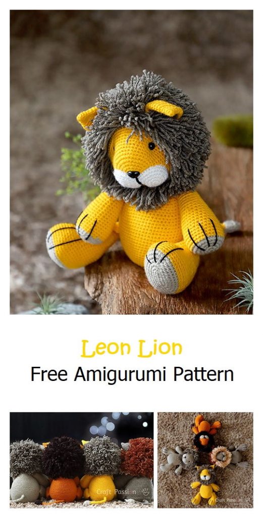 Leon Lion Free Amigurumi Pattern