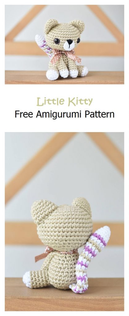 Little Kitty Free Amigurumi Pattern