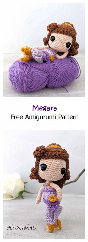 Megara Free Amigurumi Pattern