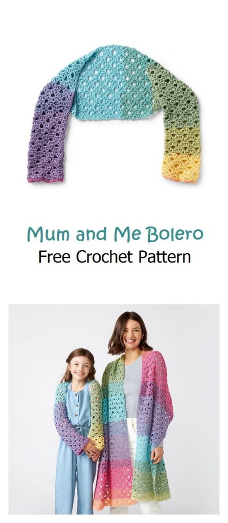 Mum and Me Bolero Pattern