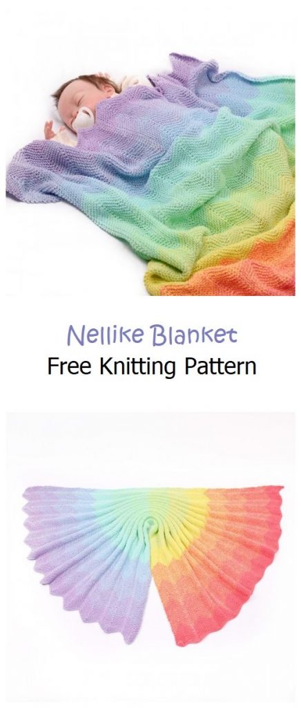 Nellike Blanket Free Knitting Pattern