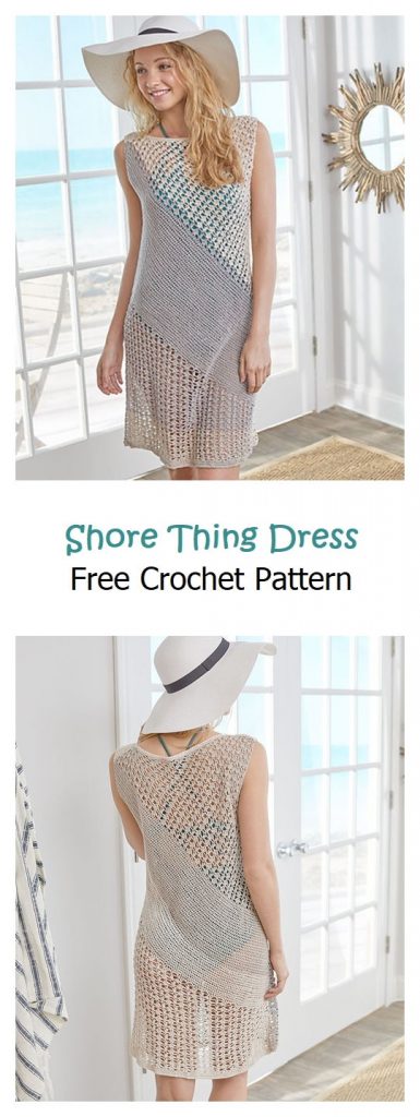 Shore Thing Dress Free Crochet Pattern