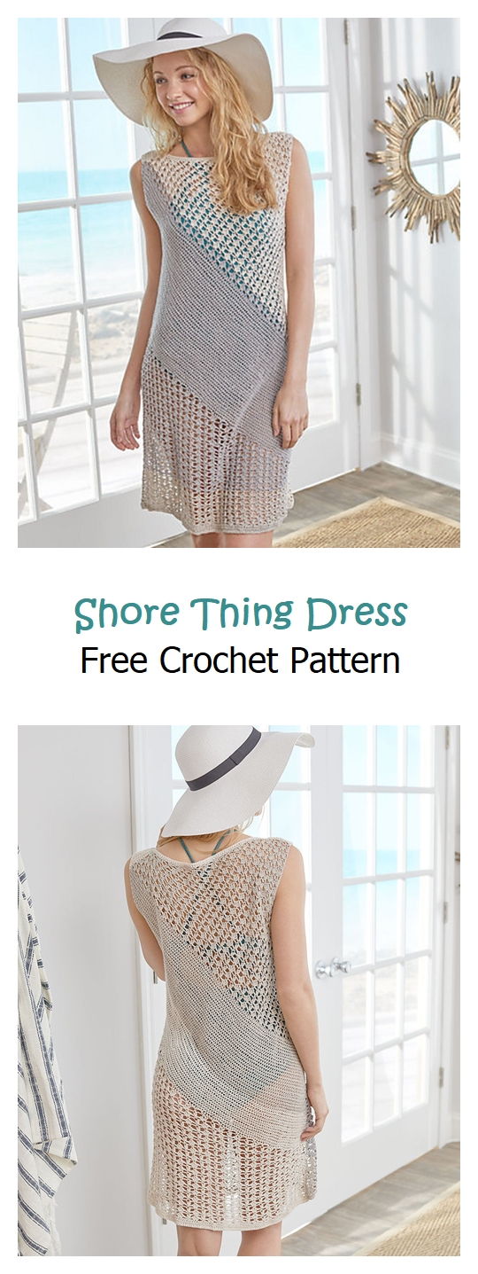 Shore Thing Dress Free Crochet Pattern – Knitting Projects
