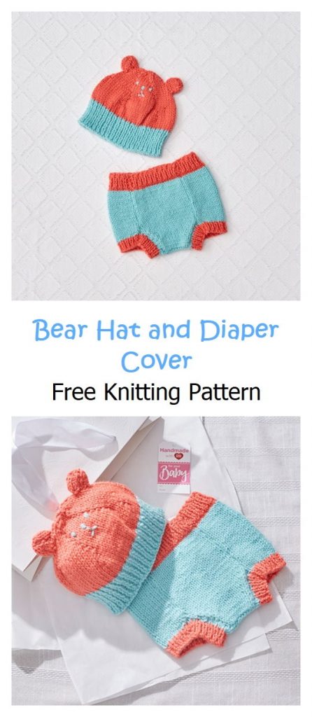 Bear Hat and Diaper Cover