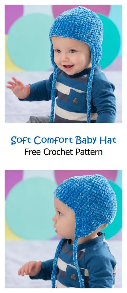 Soft Comfort Baby Hat Free Crochet Pattern