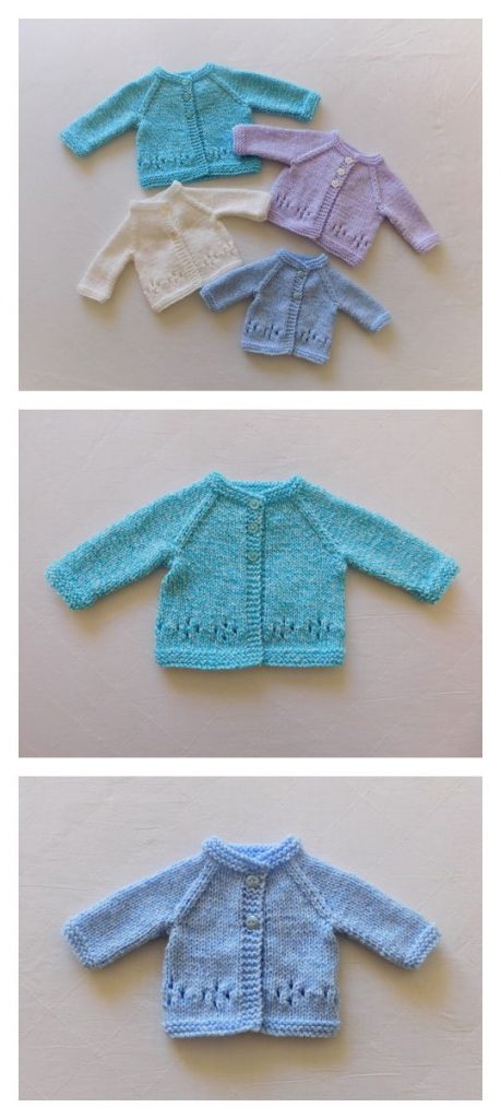 Grace Baby Cardigan Jacket Free Pattern