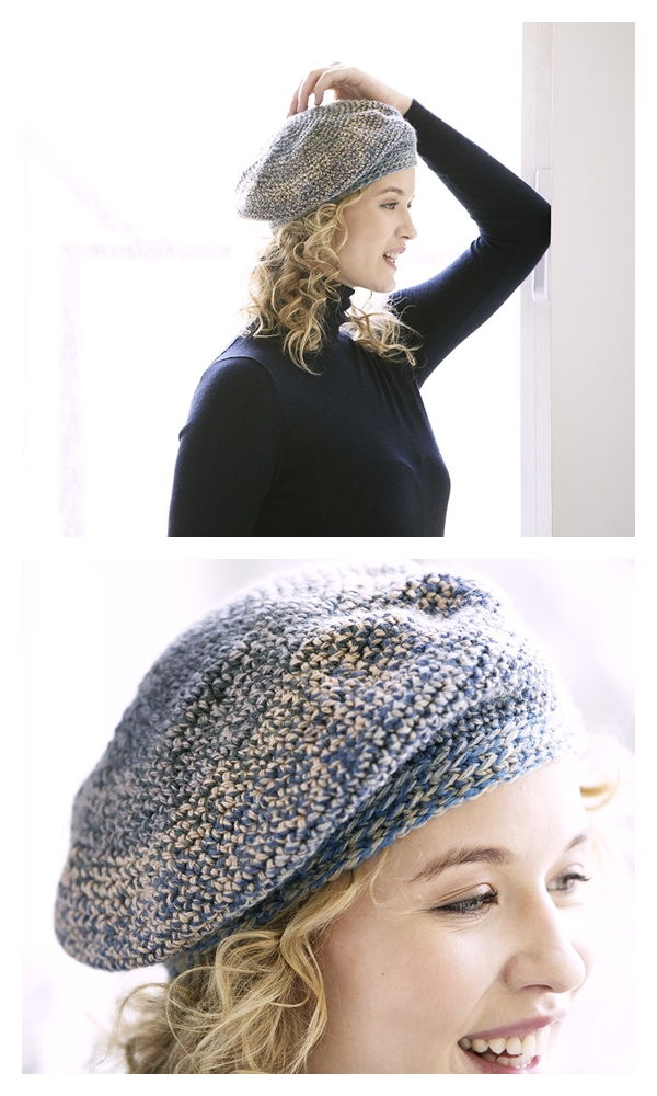 Rue Royale Beret Free Crochet Pattern